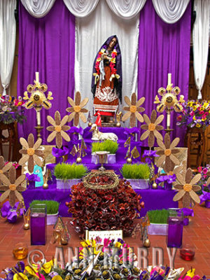Large Madre Dolorosa Altar