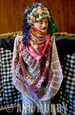 Dance costume from Caltzontzin, Michoacn