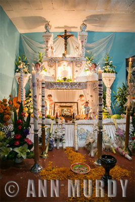 Altar for Pablo Meja Avelar
