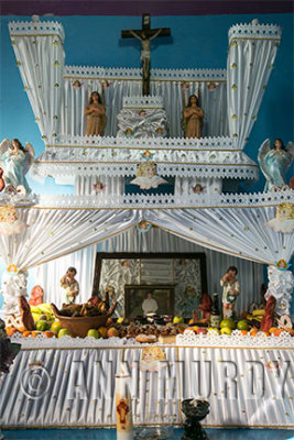 Altar for Agustn Alonso Vargas