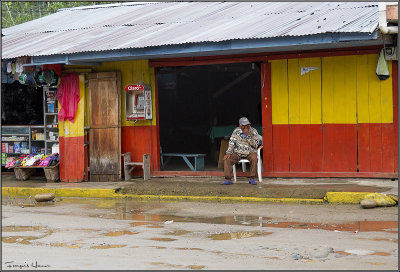 Rainy day in Amazonia