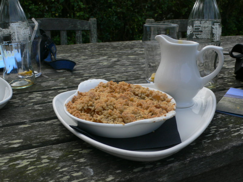 New Inn Tresco, pie!