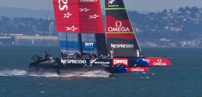 America's Cup Action
