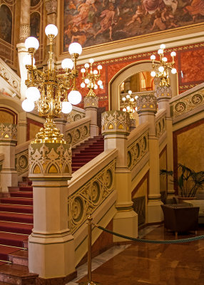Staircase - Newer Budapest Opera Hall