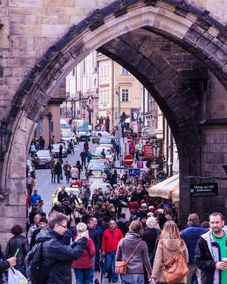 The End of St. Charles Bridge Prauge