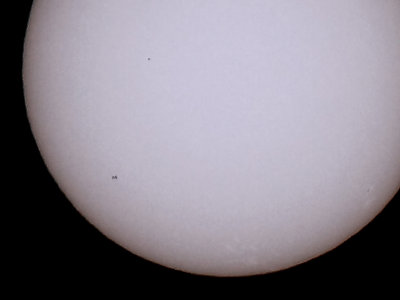 ISS past the Sun - 2 Crop