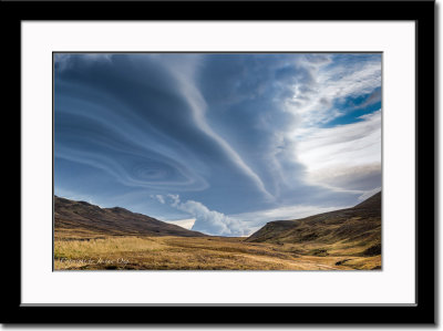 Bizarre Cloud Formation Along Road No. 50