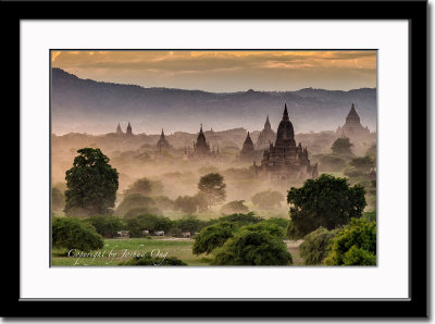 Bagan - shortly before sunset