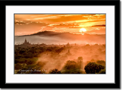 Sunset in Bagan