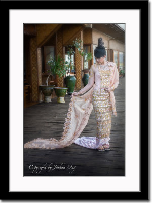 A Burmese bride
