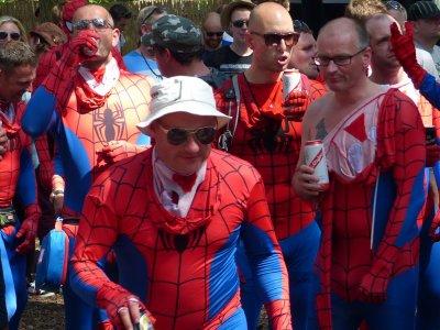 What's the collective noun for a group of Spidermen?