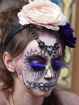 Day of the dead facepaints 2
