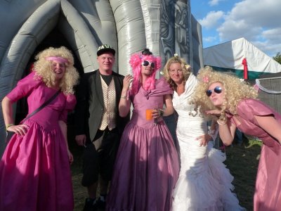 We attended a wedding!