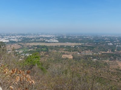 View of Mysore from Chamundi Hill