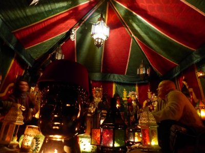The Moroccan tent