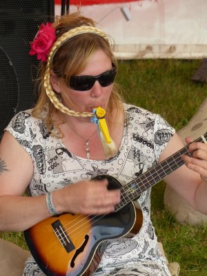 Hatty Hatstar Uke jamming