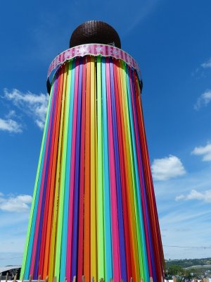 The Ribbon Tower's new clothes
