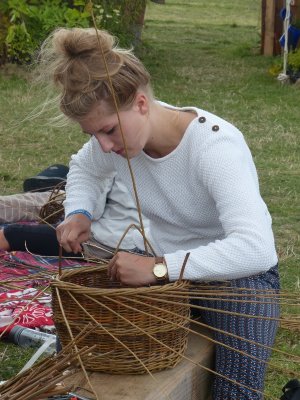 Basket weaving