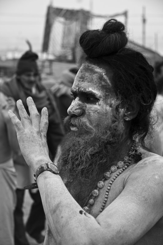 Naga Sadhu 07 bw.jpg