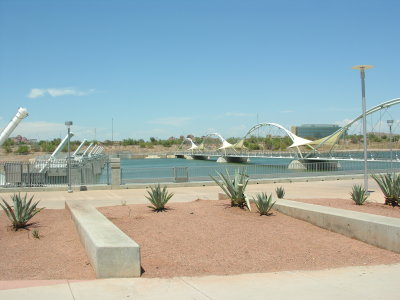 View from the south bank on July 27, 2016.