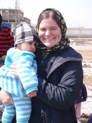 Afghan orphan, isn't she darling