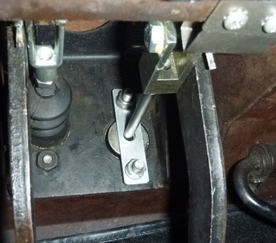 Pedal setup - Fiat master cylinder