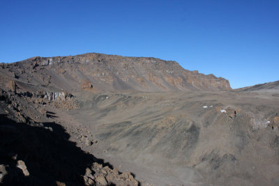 The view of Uhuru Peak