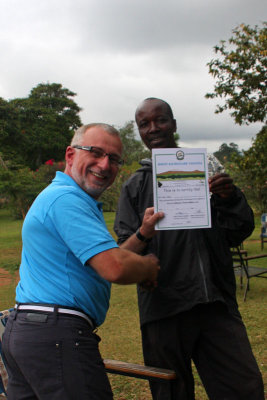 Mt. Kilimanjaro climbing certificate