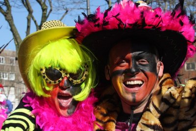 Portraits de carnavaleux