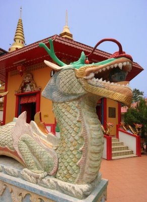 Penang - Temple Thailandais Chaya Mangaka Laram