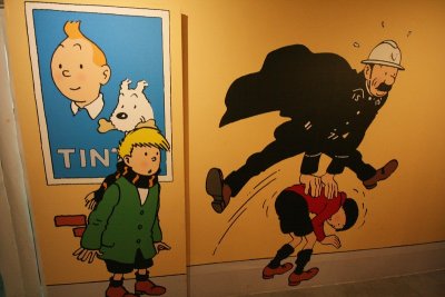Expo. Tintin au muse imaginaire