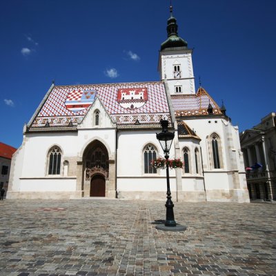 Zagreb -  Eglise St Marc