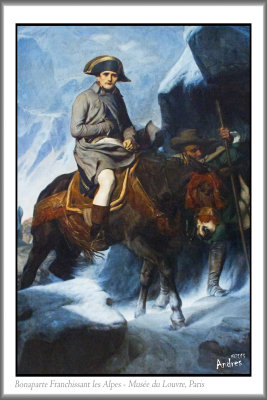 Bonaparte franchissant les Alpes - Paul Delaroche 