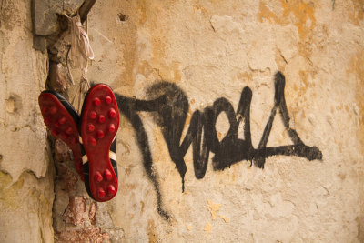 Shoes and Graffiti