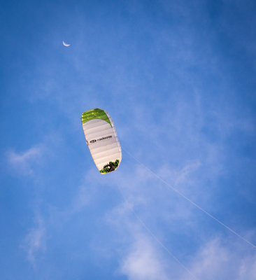 Kite and Moon