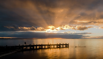 Storm Clouds Swan Bay