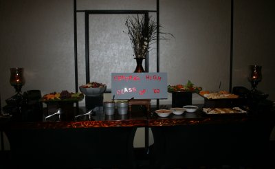 One of the Hors d'oeuvres Tables