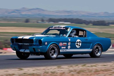 Laguna Seca - Bob Paris- 1965 Mustang