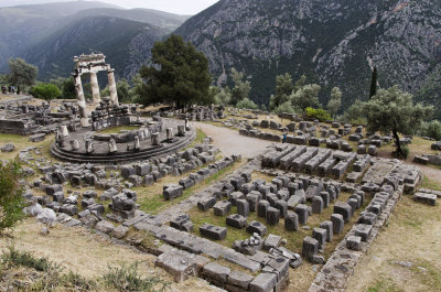 Delphi and Sanctuary of Athena Pronaia