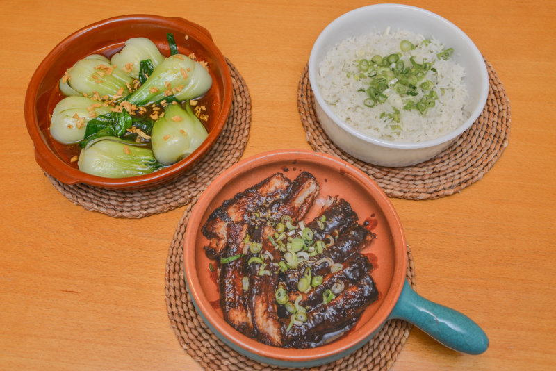 Char Siu BBQ Pork & Bok Choy