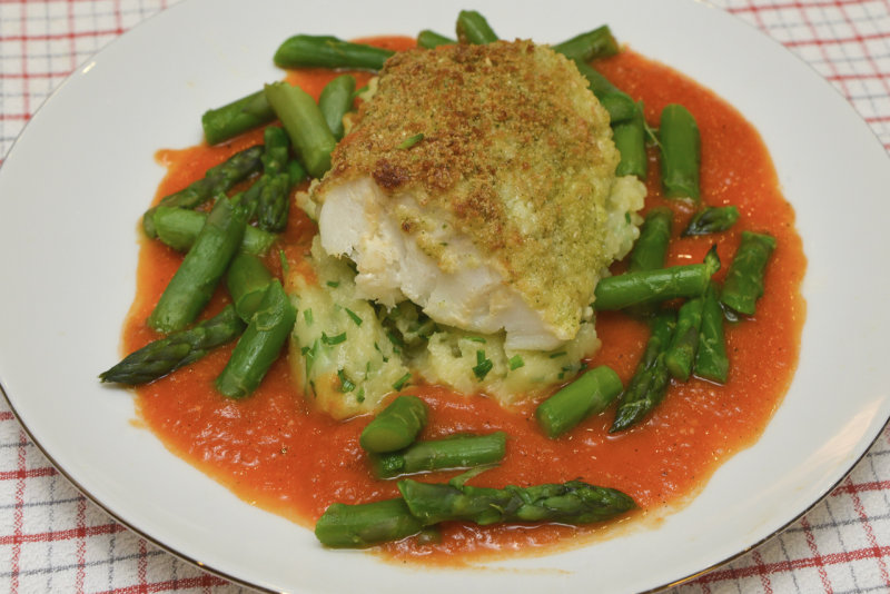 Parmesan-Crusted Cod