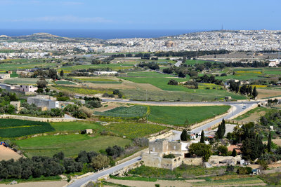 View from Mdina