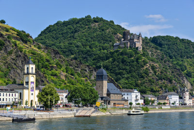 Burg Katz above Sankt Goarshausen