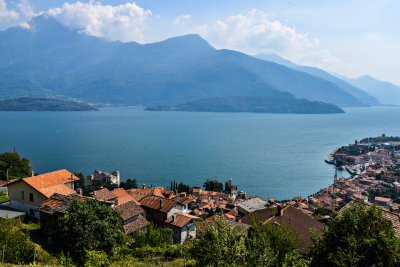Lake Como from above Gravedona