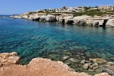 Pegeia sea caves