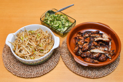 A Korean-inspired Dinner