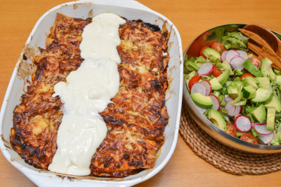 Turkey Enchiladas