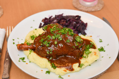 Braised Lamb Shanks