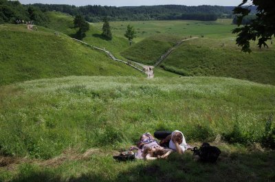 Mounds at Kernave, Lithuania