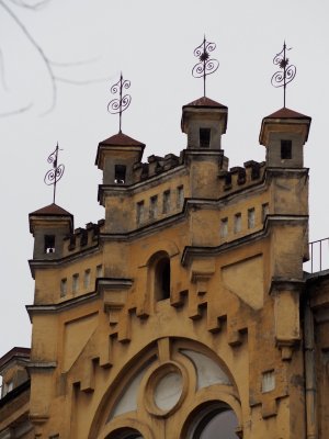 Building on Kauno Street, Vilnius